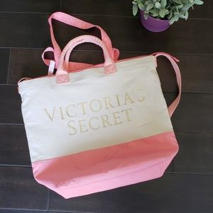 NWT Victoria's Secret beach cooler tote bag